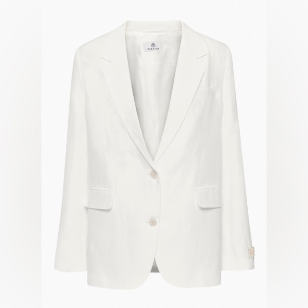 Aritzia Babaton Agency Linen Blazer